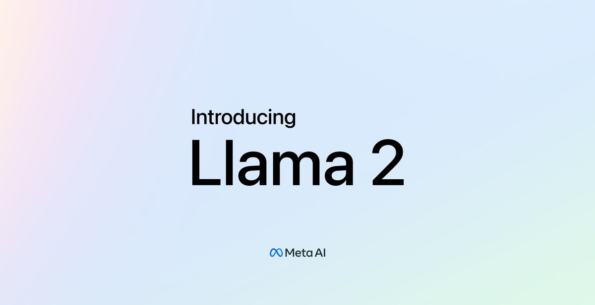 Get Hands-On With Meta's New Llama 2 Chat
