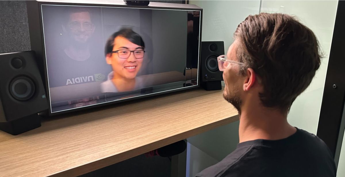 NVIDIA Leverages AI To Enable Realistic 3D Video Conferencing With Only A Webcam