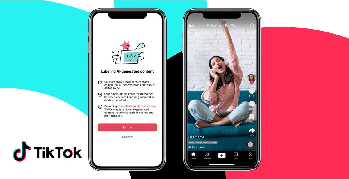 TikTok Introduces Labeling Tool for AI-Generated Content