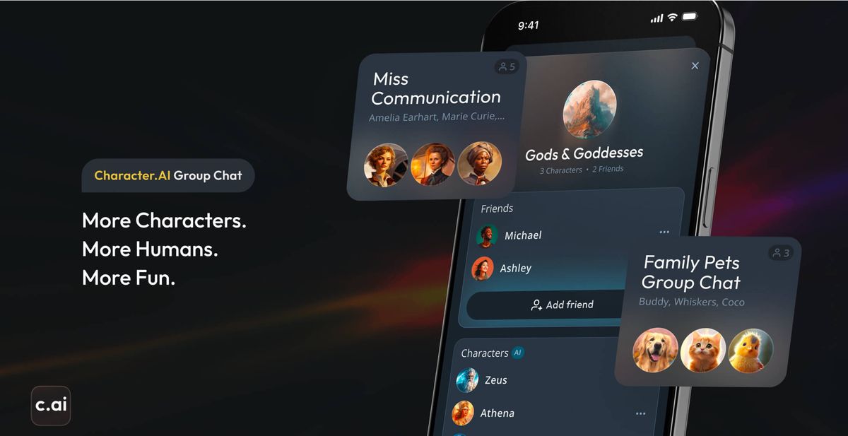 Character.AI Introduces New Group Chats Feature