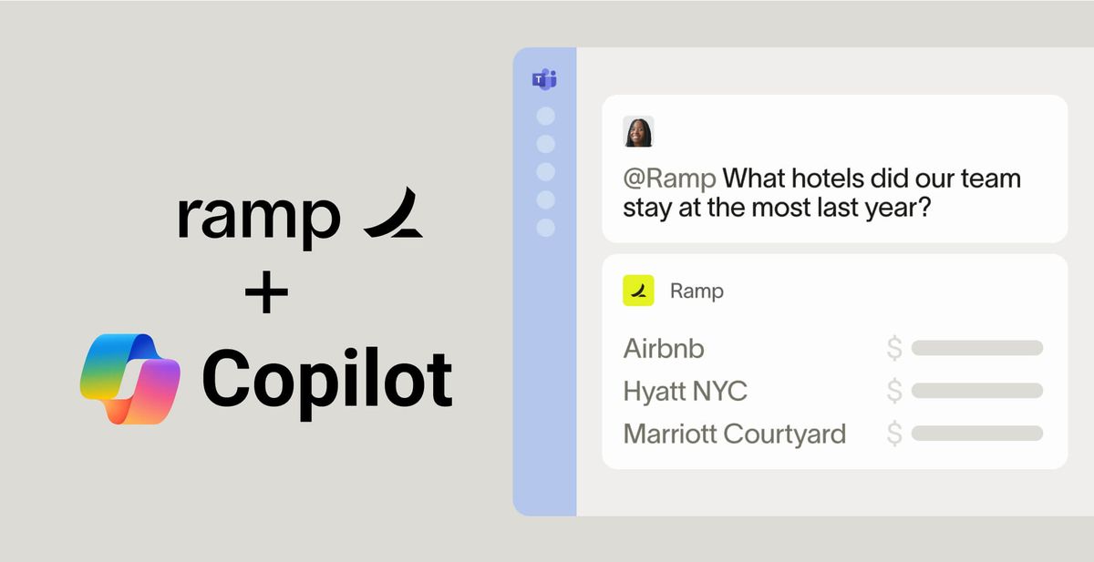 Ramp Announces Microsoft Copilot Integration and Tools to Streamline Financial Operations with AI