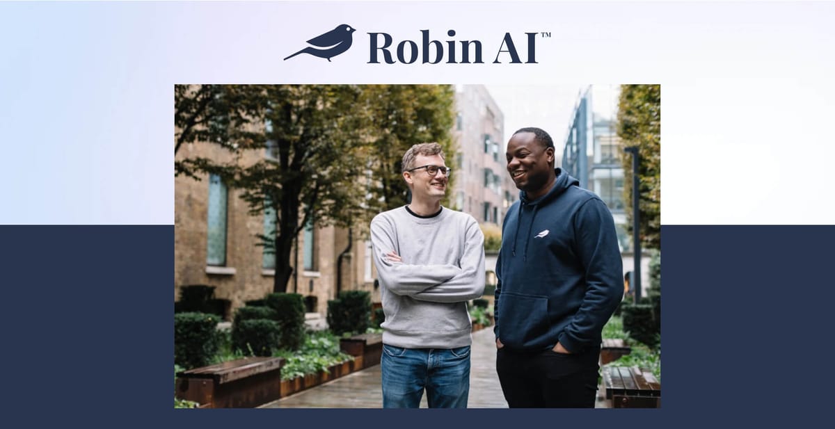 Robin AI Raises $26M as Legal Sector Embraces AI Copilots