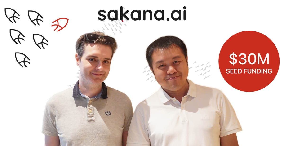 Sakana AI Raises 30M Seed Funding to Pursue Nature-Inspired AI