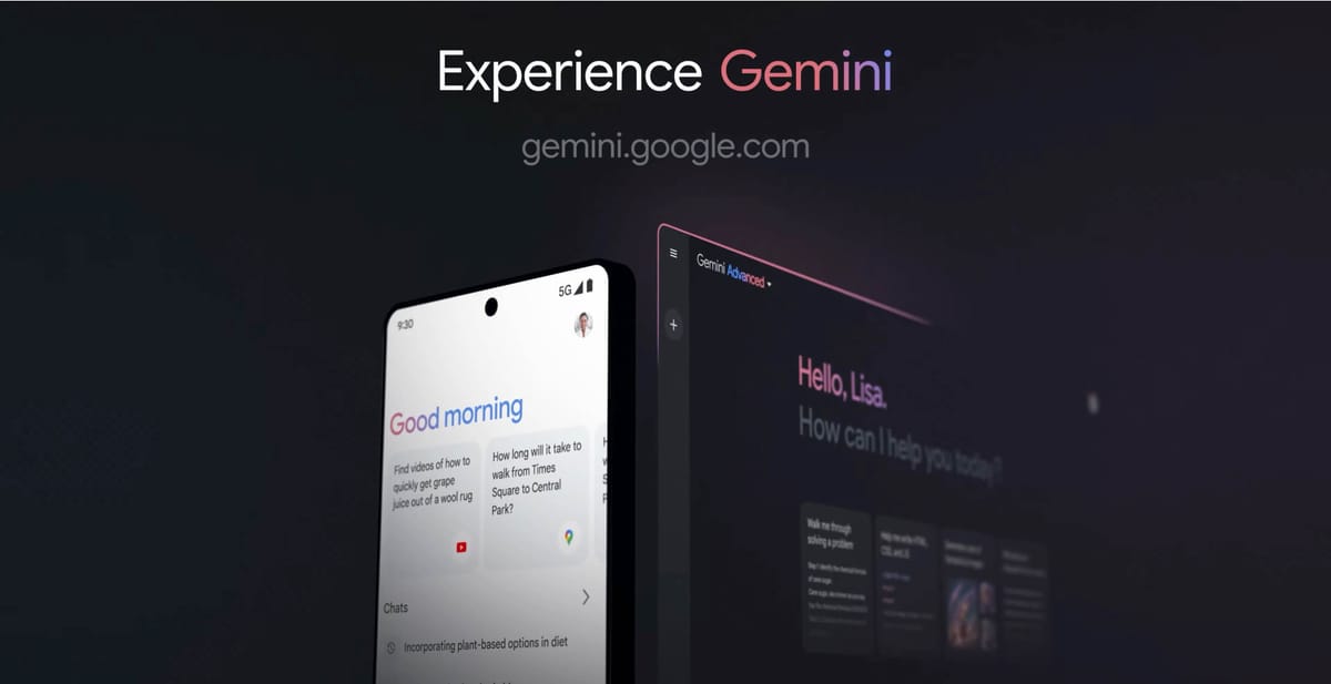 Google Rebrands Bard as Gemini, Launches Paid Plan and Mobile App