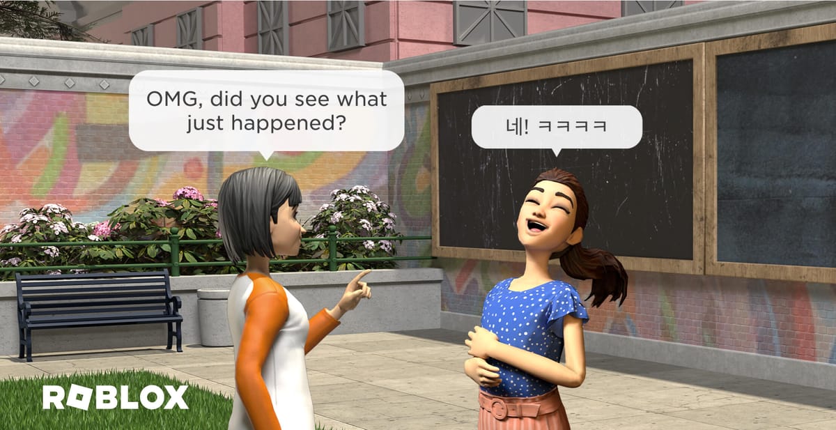 Roblox Releases Real-Time AI Chat Translator