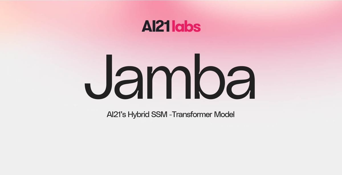 AI21 Labs Unveils Jamba: The First Production-Grade Mamba-Based AI Model