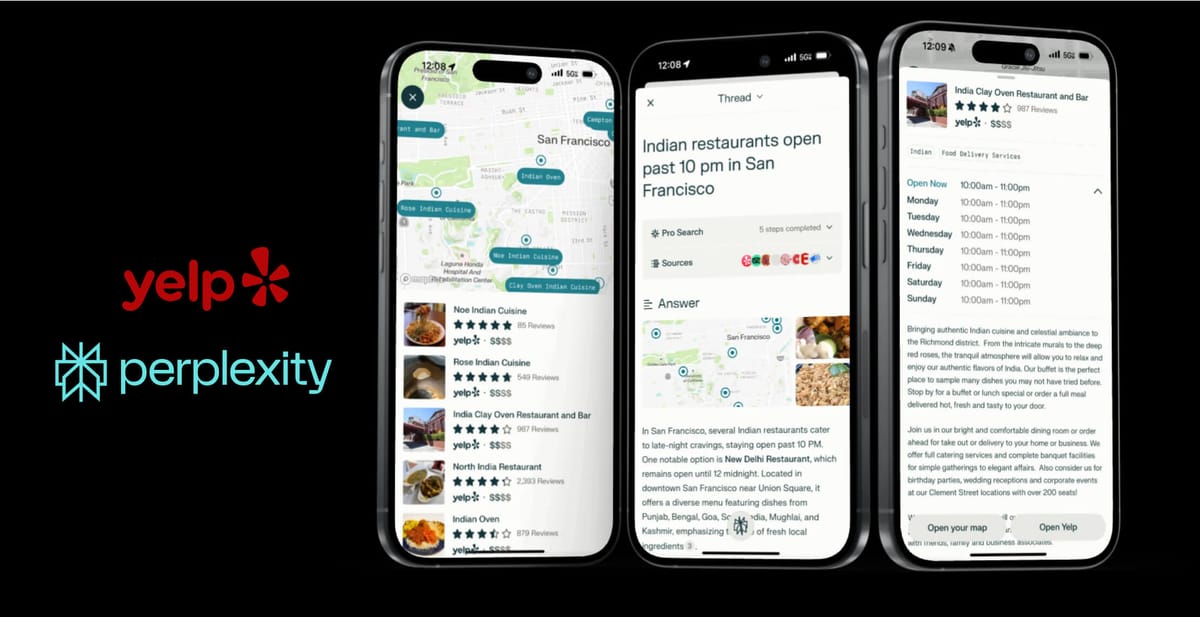 Perplexity Enhances AI Search Engine with Direct Yelp Data Integration
