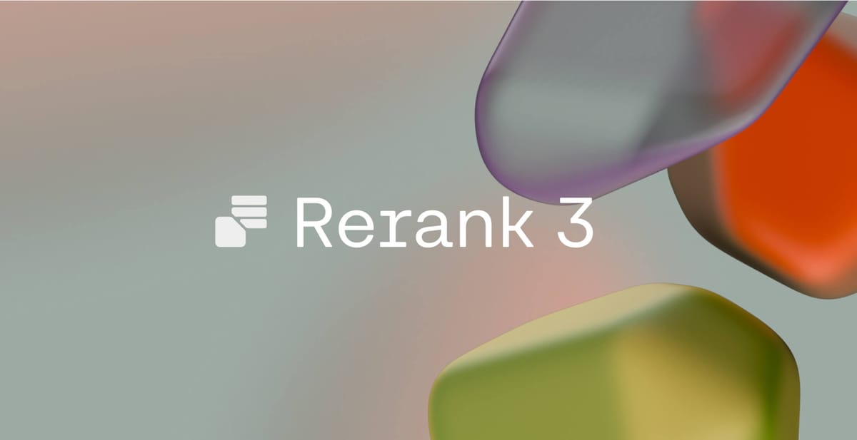 Cohere Unveils Rerank 3: A New Foundation Model for Enterprise Data Search and RAG