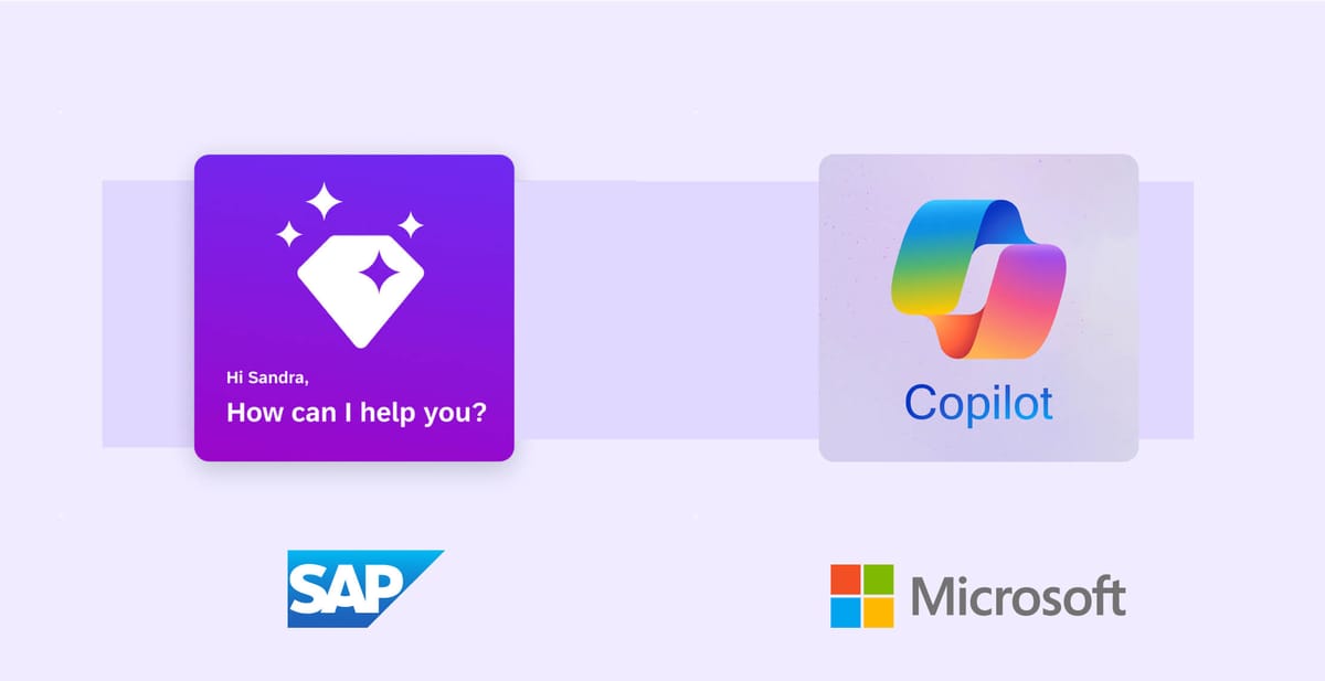 SAP and Microsoft Are Integrating their Generative AI Copilots