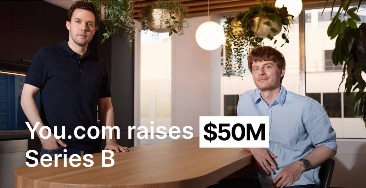 You.com Secures $50M to Reshape Enterprise AI Productivity
