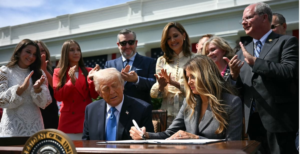 Trump Signs Bipartisan Law Criminalizing Deepfakes and Revenge Porn