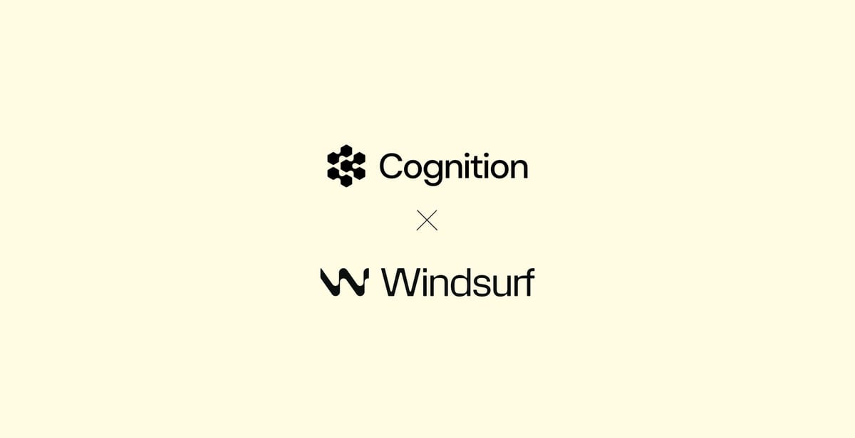 Cognition Acquires Windsurf After Google's Talent Raid Left it Gutted