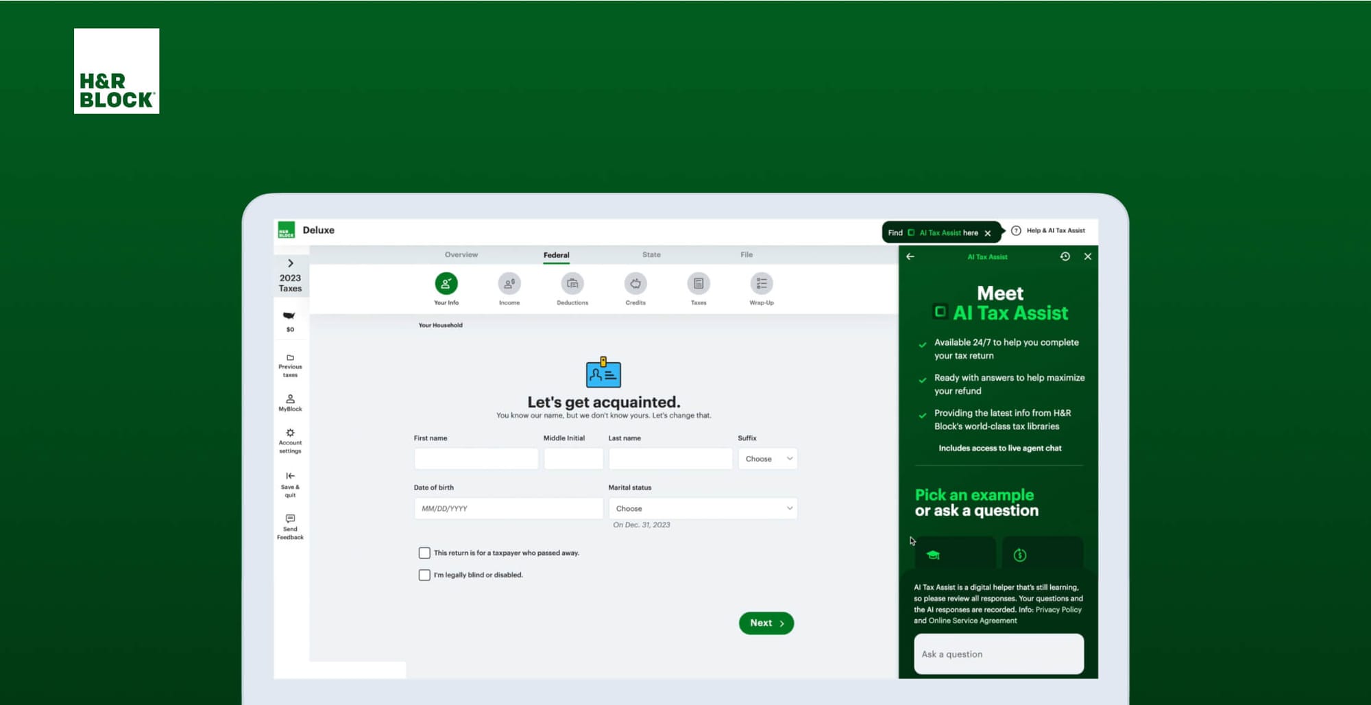 h-r-block-announces-ai-tax-filing-assistant