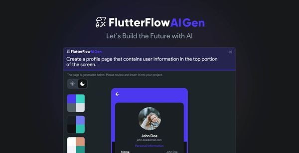 App Design and Development with FlutterFlow AI Gen