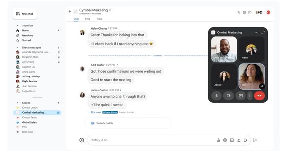 Google Launches a New AI-Powered Google Chat