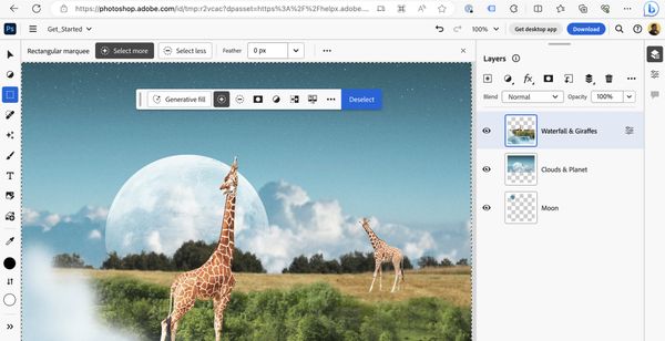 Adobe Launches Photoshop for the Web with AI-Powered Features
