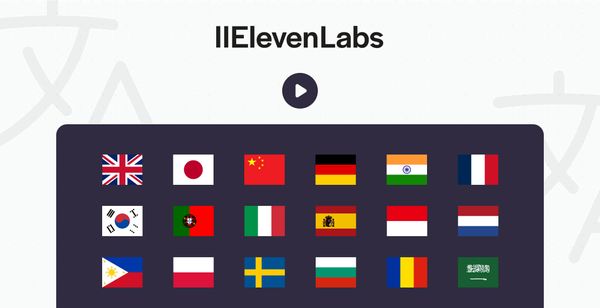 ElevenLabs Introduces AI Dubbing to Translate Spoken Audio In Original Voice