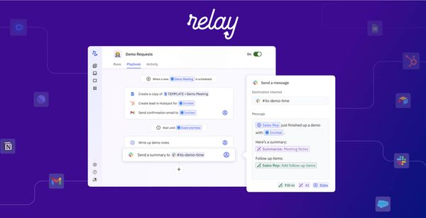 Relay Launches to Take on Zapier with AI-Powered Workflow Automation