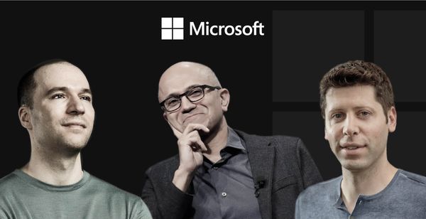 Microsoft Hires Ousted OpenAI Leaders Altman and Brockman for New AI Team