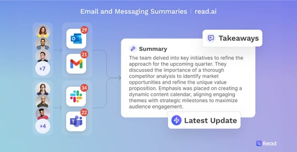 Read AI Raises $21M to Transform Work with Connected AI for Meetings, Email, and Messaging