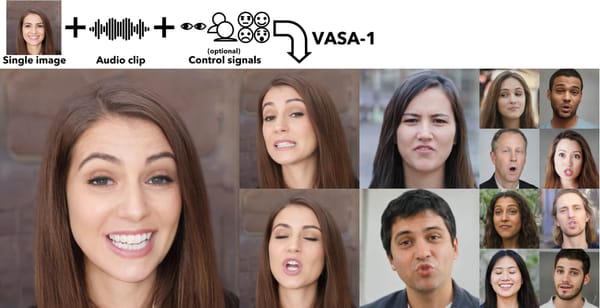 Microsoft's VASA can Create a Realistic Talking Head Video from a Single Photo