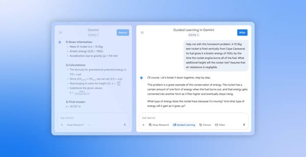 Google Launches Guided Learning for Gemini, Joining the AI Tutor Arms Race