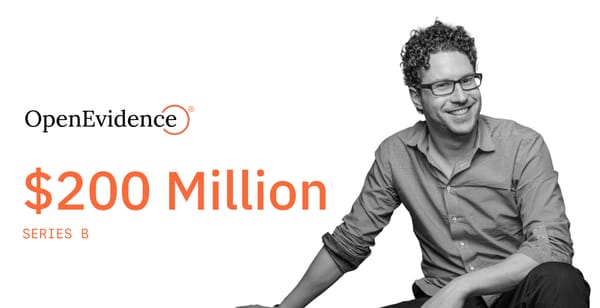 Medical AI Chatbot OpenEvidence Doubles Valuation to $6B in 90 Days